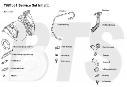 Компрессор BTS Turbo T981531